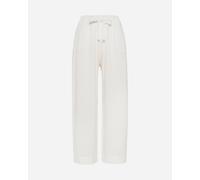 Deha Palazzo W - Pantalone - Donna - Bianco S