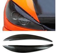 DEHIWI 1 Paia Fari Sopracciglio Palpebre, per Peugeot 206 2006 2007 2008 2009 2010 Accessori Auto, Palpebre Trim Copertura Testa della Lampada Sticker