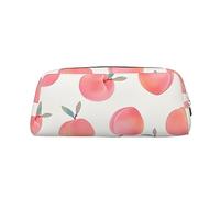 DEHIWI Astuccio portapenne in pelle impermeabile rosa con motivo pesca astuccio da viaggio borsa portaoggetti portapenne per lavoro ufficio trucco, Oro, Taglia unica