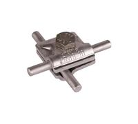 DEHN 390051 - Tre Stock terminale connessione MV bullone esagonale 8 - 10 mm alluminio