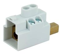 DEHN 900588 - Morsetto per connettore, 3 x 16 mm², per cablaggio passante, 1 pezzo