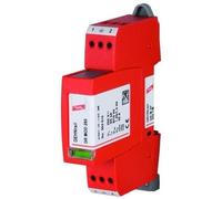 Dehn + Soehne - Dehn Dr M 2p 255 Fm. Ac-steckertypen: Terminal, Ac Eingangsfrequenz: 50/60, Spitzenstrom-normales Modus: 5000 A. Produktfarbe: Rot. Ge