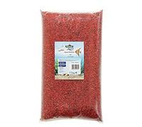 Dehner Aqua - Ghiaia per Acquario, Grana 2-4 mm, 5 kg, Colore: Rosso