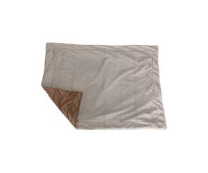 Dehner Coperta per cani e gatti Sleepy, ca. 100 x 75 cm, in poliestere e peluche, beige