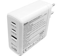 Dehner Elektronik SYS 1101-Type C 100 W2E Euro Caricatore USB 80 W 1x 2 USB-A,