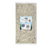 Dehner Ghiaia per Acquario, 2-4 mm, 5 kg, Colore: Bianco