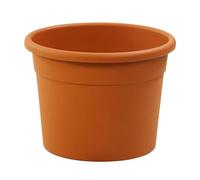 Dehner Vaso Diana in materiali riciclati, 70 cm, altezza circa 52 cm, plastica, arancione