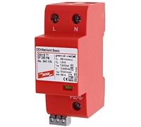 Dehnshield Basic Scaricatore combinato per reti monofase Tipo 1 + Tipo 2 Protegge Impianto Fulmini DSH B TT 2P 255 FM 941116