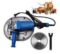 Dehorner Elettrico per Bovini, 8800 Giri/Min 1900 W Esfoliatore Portatile per Bestiame, Macchina per La Rimozione Delle Corna Di Toro Di Grandi Dimensioni, Macchina per Il Taglio Delle Corna Di Mucca