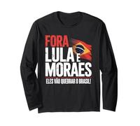 Dehors Moraes, Dehors Lula, Dehors Le PT du Brésil Maglia a Manica
