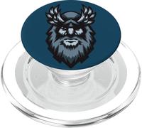Dei del re vichingo guerriero - Dio nordico Odino Mitologia norrena PopSockets PopGrip per MagSafe