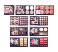 Dei Libri Di Trucco | Evidenziatore Matte Shimmer Contorno - Set Trucco Occhi Viso Multicolore, Per Donne Adolescenti Ragazze Compleanno Vacanze San Capodanno Matrimonio Viaggi Fes