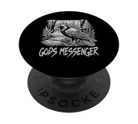 Dei Messaggero Corvo Corvo Scena Gotica PopSockets PopGrip Adesivo