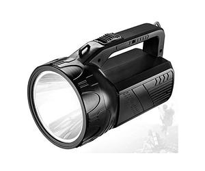 DEI QI LED Searchlight USB ricaricabile ultra luminosa torcia con luce laterale lampada da tavolo adatta per le luci domestiche all'aperto passeggiate campeggio