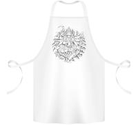 Dei Shiva Indù Dio Induismo Religione Cotone Grembiule 100% Biologico