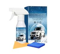 Deicer Spray - Detergente per vetri per auto da 120 ml | Spray sbrinatore per auto a lunga durata, forniture rapide per parabrezza, sbrinatore per parabrezza per camion Suv tetto inverno casa giardino