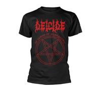 DEICIDE - 30 YEARS OF BLASPHEMY BLACK T-Shirt, Front & Back Print Small
