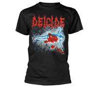 Deicide 'Once Upon The Cross' (Nero) T-Shirt - NUOVO E UFFICIALE