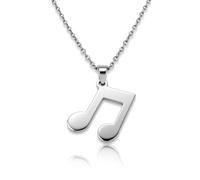 DEIMODRA® Collana con Ciondolo Nota Musicale | Simbolo Musica e Melodia per Musicisti e Amanti della Musica | Regalo per Donna e Uomo | Idee Regalo per Compleanno, Natale e Occasioni Speciali