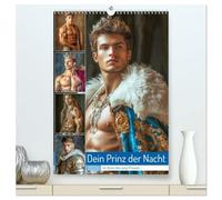 Dein Prinz der Nacht (hochwertiger Premium Wandkalender 2026 DIN A2 hoch), Kunstdruck in Hochglanz: Ein Märchen voller dunkler Sehnsüchte, verbotener Küsse und prickelnder Fantasien.