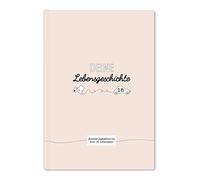 Deine Lebensgeschichte: Erinnerungsalbum bis zum 18. Lebensjahr (hellrosa)