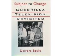 Deirdre Boyle Subject to Change (Copertina rigida)