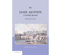Deirdre Le Faye Jane Austen: A Family Record (Tascabile)