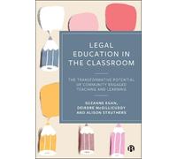 Deirdre McGillicuddy Alison Struthers Suza Legal Education in the C (Tascabile)