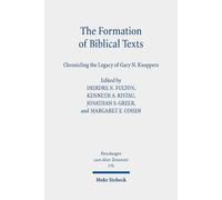 Deirdre N. Fulton The Formation of Biblical Texts (Copertina rigida)
