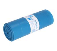 Deiss Premium 10099 - Sacchi per spazzatura con lacci di chiusura, tipo 60, rotolo da 25, 700 x 1050 mm, colore: blu