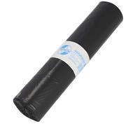 Deiss Premium 15018 sacchetti della spazzatura, 700 x 1100 mm, 25 per rotolo, nero