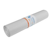 DEISS PREMIUM PLUS Sacchi per rifiuti 120 L, trasparenti, 25 pezzi | 700 x 1100 mm; Resistenti a strappi e perforazioni, ideali per materiali leggeri in casa, cucina e ufficio