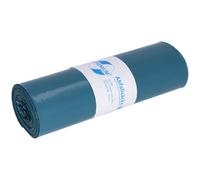 Deiss Premium Sacchetti per la spazzatura, 60 µm, 70 litri, blu