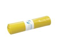 DEISS PREMIUM Sacchi della spazzatura 60 µm 120 litri giallo