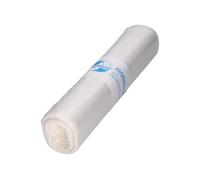 Deiss Premium - Sacchi della spazzatura, bianco o trasparente, da 70 o 120 litri, 120 Liter - Typ 60, trasparente, 1