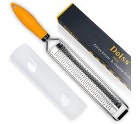 Deiss Pro Grattugia Formaggio Manuale - Per agrumi, parmigiano, zenzero, aglio,