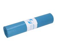 DEISS Sacchi per rifiuti in LDPE riciclato, blu, 120 litri, 25 pezzi/rotolo