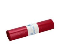 Deiss Universal 11900 ecofine sacchetti per rifiuti, 700 mm x 1100 mm, rotolo 25 Pro, Rosso