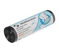 Deiss universale 44904Â sacchetto con stampato manica, 30Â litro, 500Â mm x 600Â mm, 50Â per rotolo, grigio