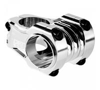 DEITY Attacco Manubrio Copperhead 35mm Silver - Ultra Resistente per MTB All Mountain/Slopestyle