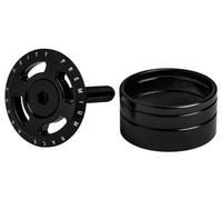 Deity crosshair headset cap kit 1 1 8 black