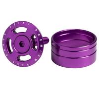 Deity crosshair headset cap kit 1 1 8 purple