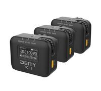 Deity Microphones TC-1 Wireless Timecode Generator Box 3-Pack Kit (Bluetooth, 2.4 GHz)