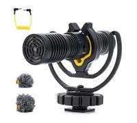 Deity V-Mic D4 Duo Microfono a doppia capsula Microfono portatile per interviste Vlog compatibile con fotocamera DSLR Pocket Cam Smartphone