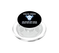 Deja Moo La sensazione di aver sentito questo toro prima della mucca PopSockets PopGrip per MagSafe