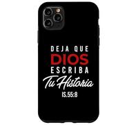 Deja Que Dios Escriba Tu Historia Versículos de la Biblia Custodia per iPhone 11 Pro Max
