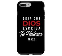 Deja Que Dios Escriba Tu Historia Versículos de la Biblia Custodia per iPhone 7 Plus/8 Plus