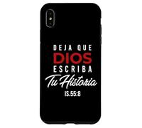 Deja Que Dios Escriba Tu Historia Versículos de la Biblia Custodia per iPhone XS Max