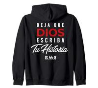 Deja Que Dios Escriba Tu Historia Versículos de la Biblia Felpa con Cappuccio
