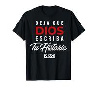 Deja Que Dios Escriba Tu Historia Versículos de la Biblia Maglietta